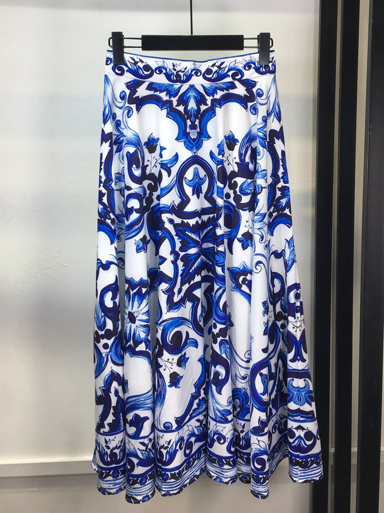 Summer Bohemain Blue And White - مراجعة Suspender Tank Top وسعره