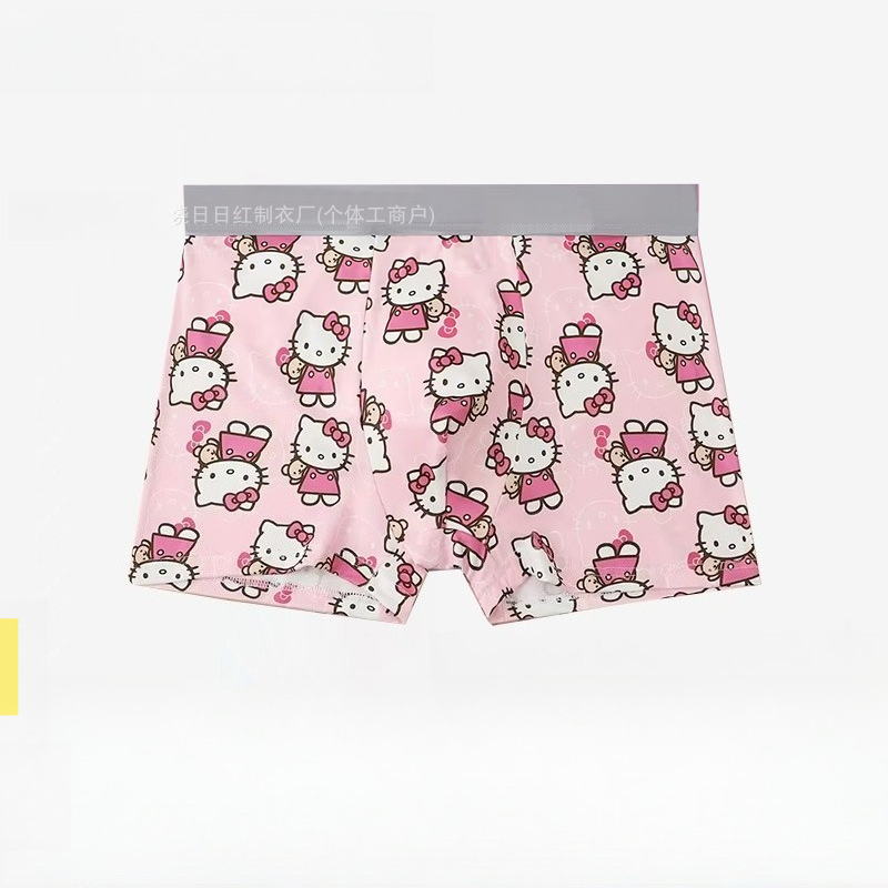 Print Hello Kitty Men's Sports - مراجعة Quick Dry Underwear وسعره