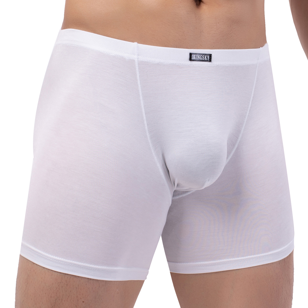 iKingsky Men's Modal Long Leg  - مراجعة Long Leg Trunk Men وسعره