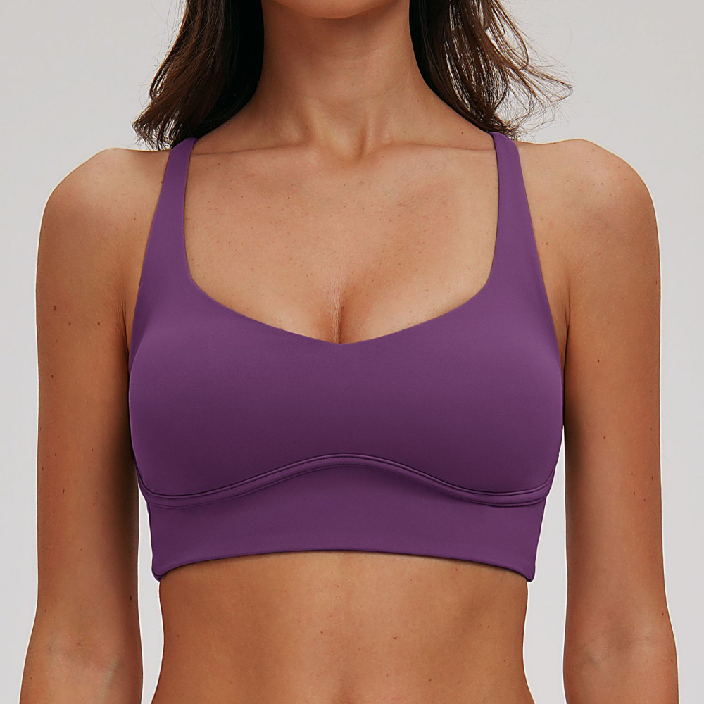 Sexy V-neck Sports Bra Yoga Un - مراجعة Quick Dry Underwear وسعره
