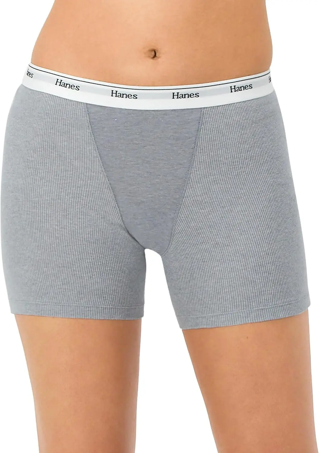 Originals Women’s Mid-Thigh Bo - مراجعة Boxer Brief Pack Cotton وسعره
