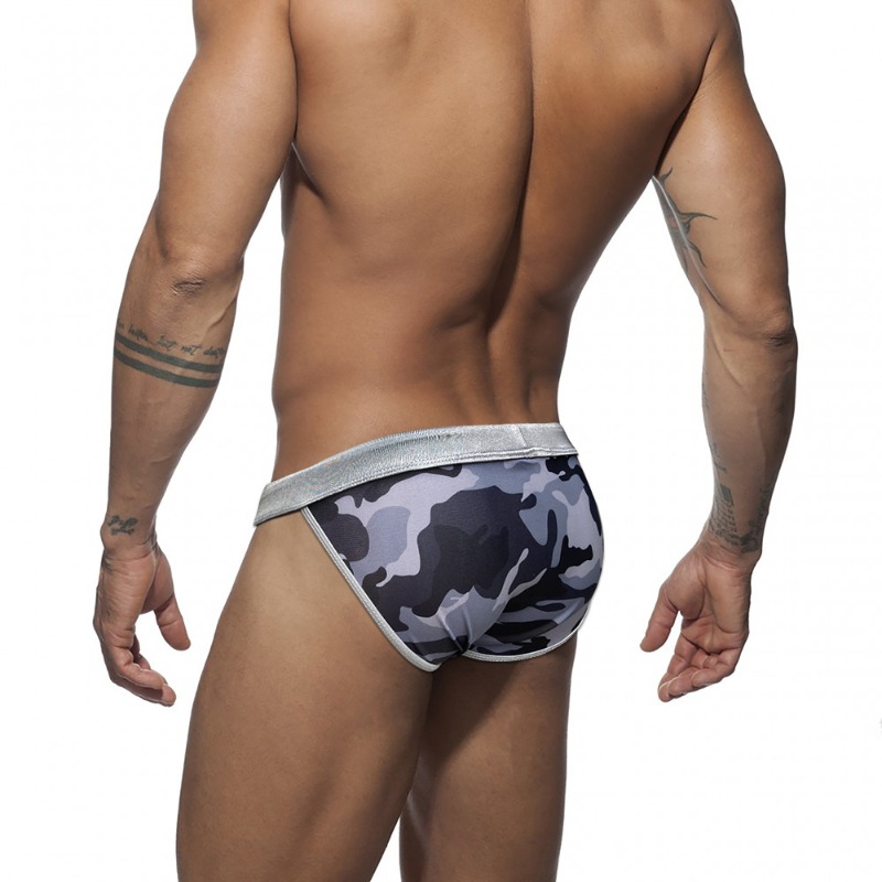 Sexy Mens Swim Briefs Camoufla - مراجعة Trunk Breathable Men وسعره