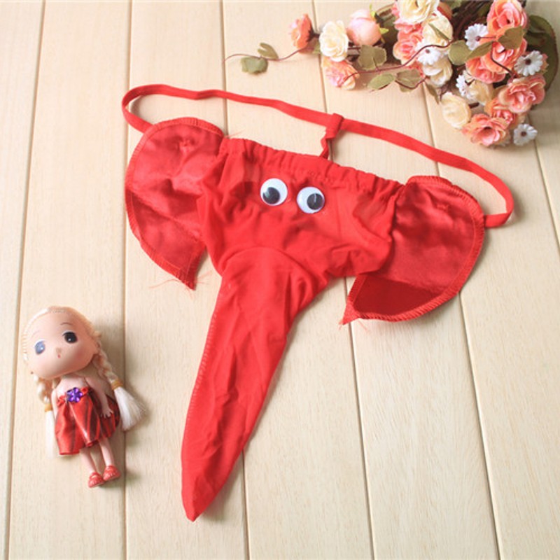 Men's Sexy Elephant Thong Unde - مراجعة Trunk Breathable Men وسعره