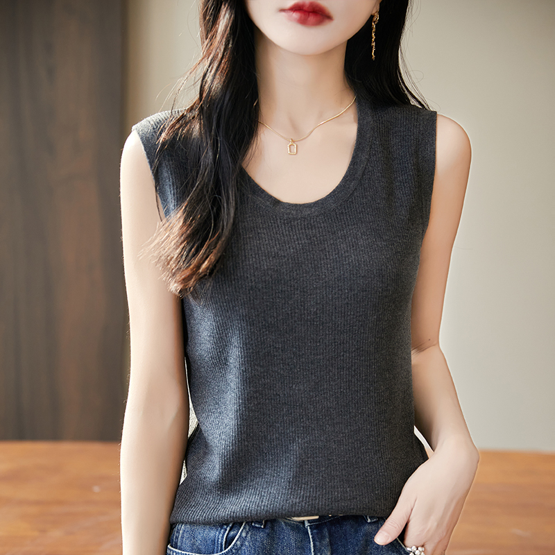 WinvyNee Women Deep Crew Neck  - مراجعة Tank Top Ribbed وسعره