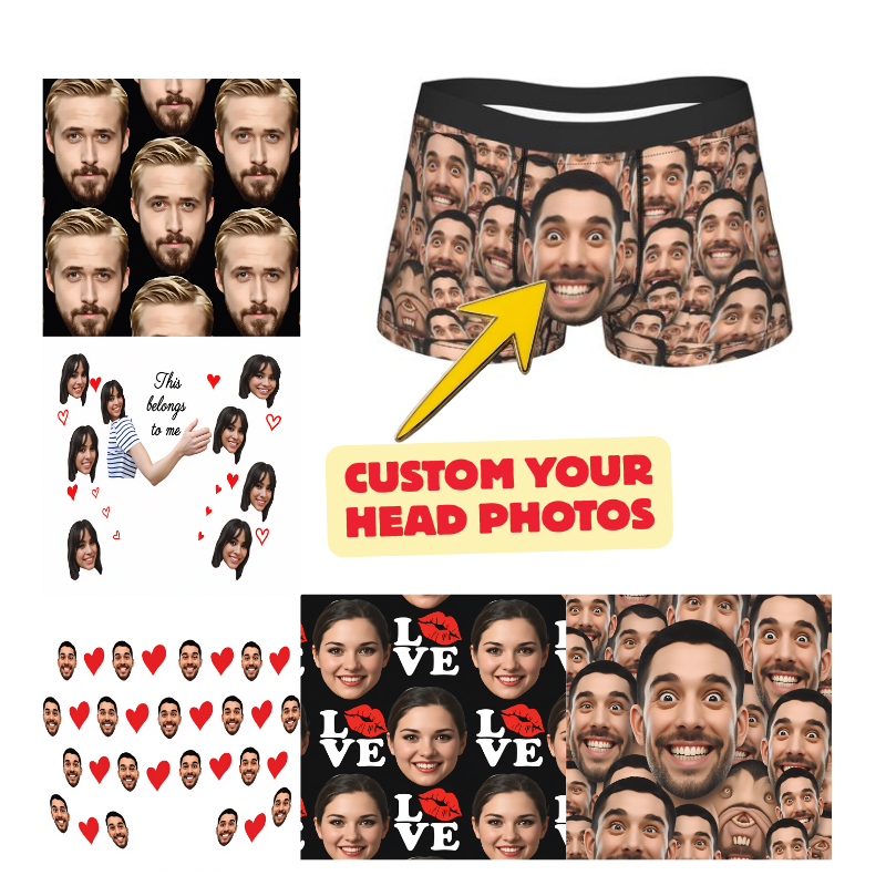 Custom Your Head Boxershorts   - مراجعة Pouch Boxer Pouch وسعره