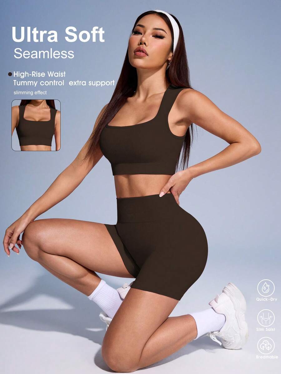 Ribbed Cropped Tank Top And Hi - مراجعة Tank Top Ribbed وسعره