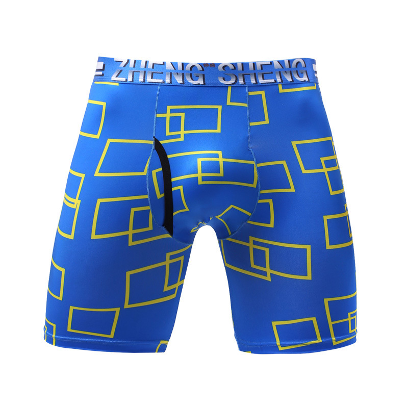Mens Underwear Boxers Shorts H - مراجعة Long Leg Trunk Men وسعره