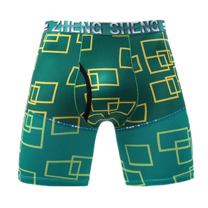 Mens Underwear Boxers Shorts H - مراجعة Long Leg Trunk Men وسعره