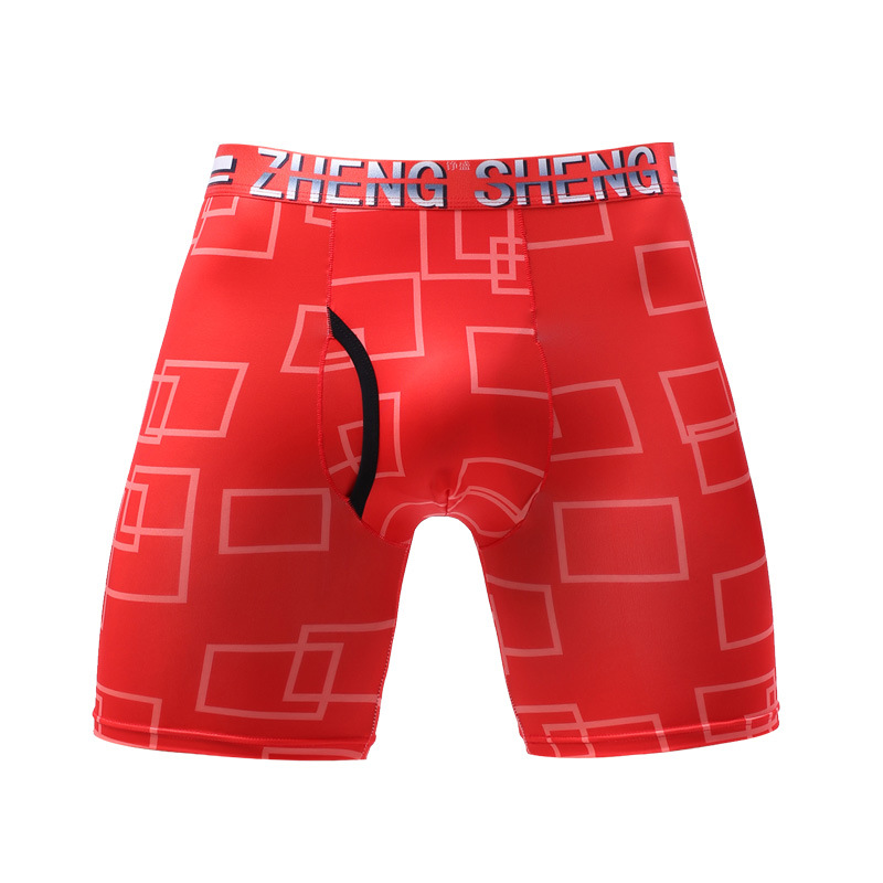 Mens Underwear Boxers Shorts H - مراجعة Long Leg Trunk Men وسعره