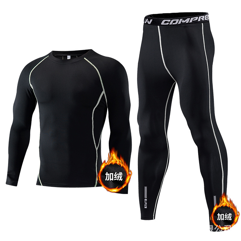 children sport sets Compressio - مراجعة Compression Long Pant وسعره