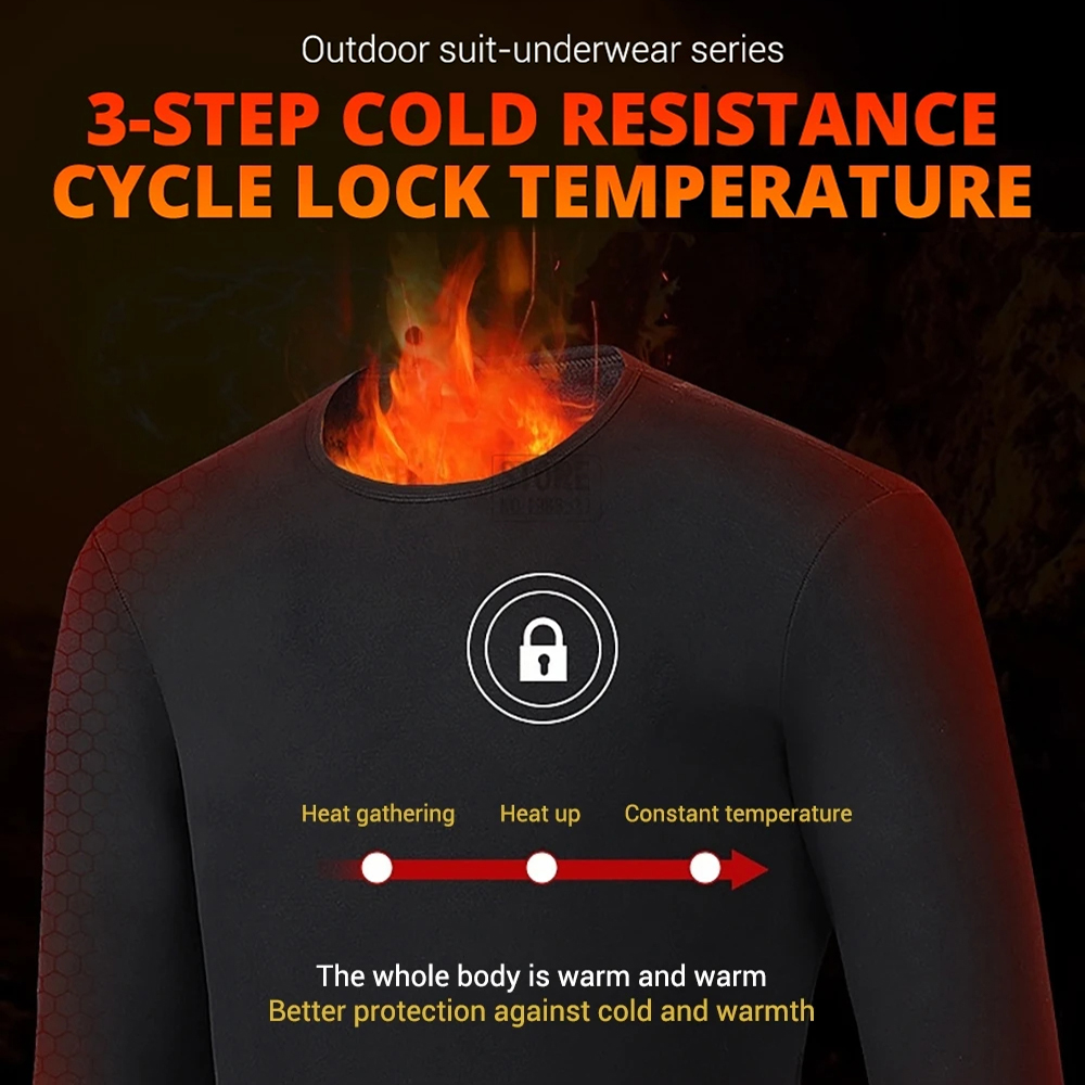 Winter Thermal Heated Jacket M - مراجعة Thermal Long John وسعره