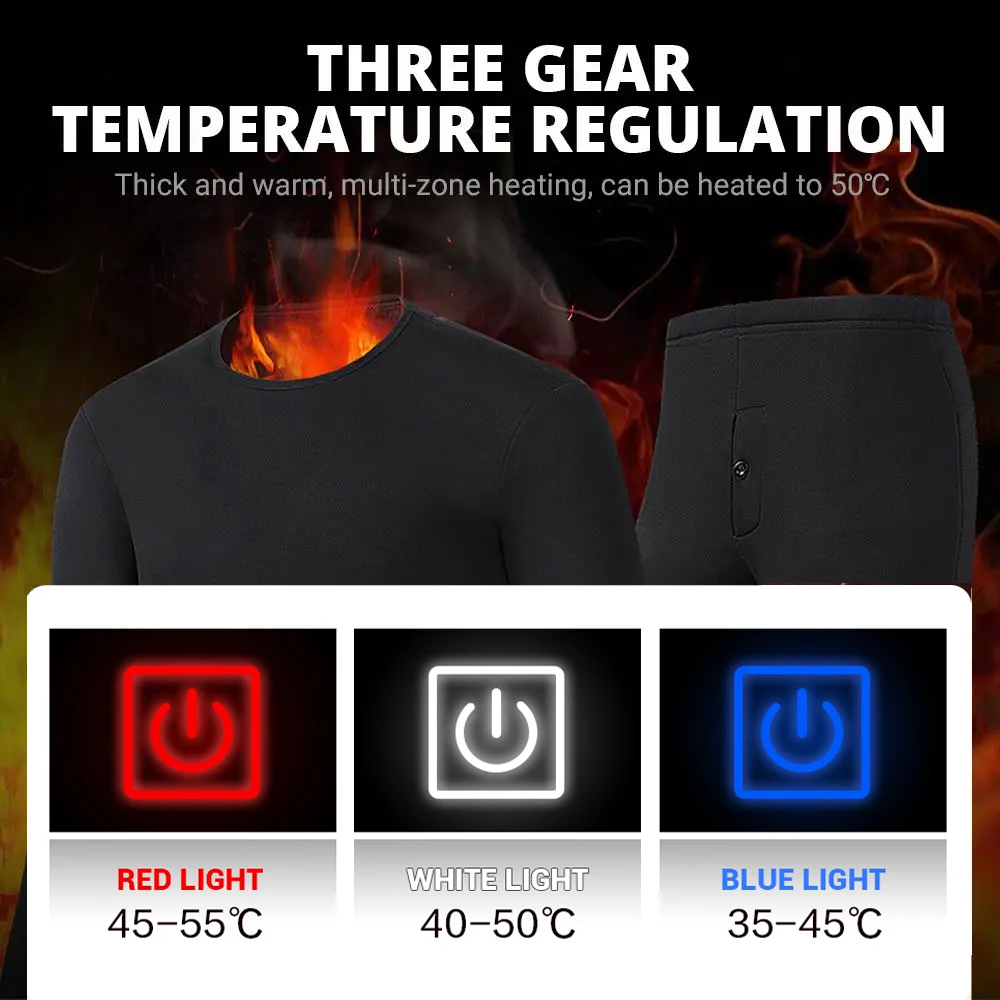 Winter Thermal Heated Jacket M - مراجعة Thermal Long John وسعره