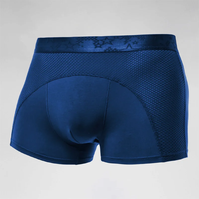 Men's underwear, men's ice sil - مراجعة Mesh Sport Boxer وسعره