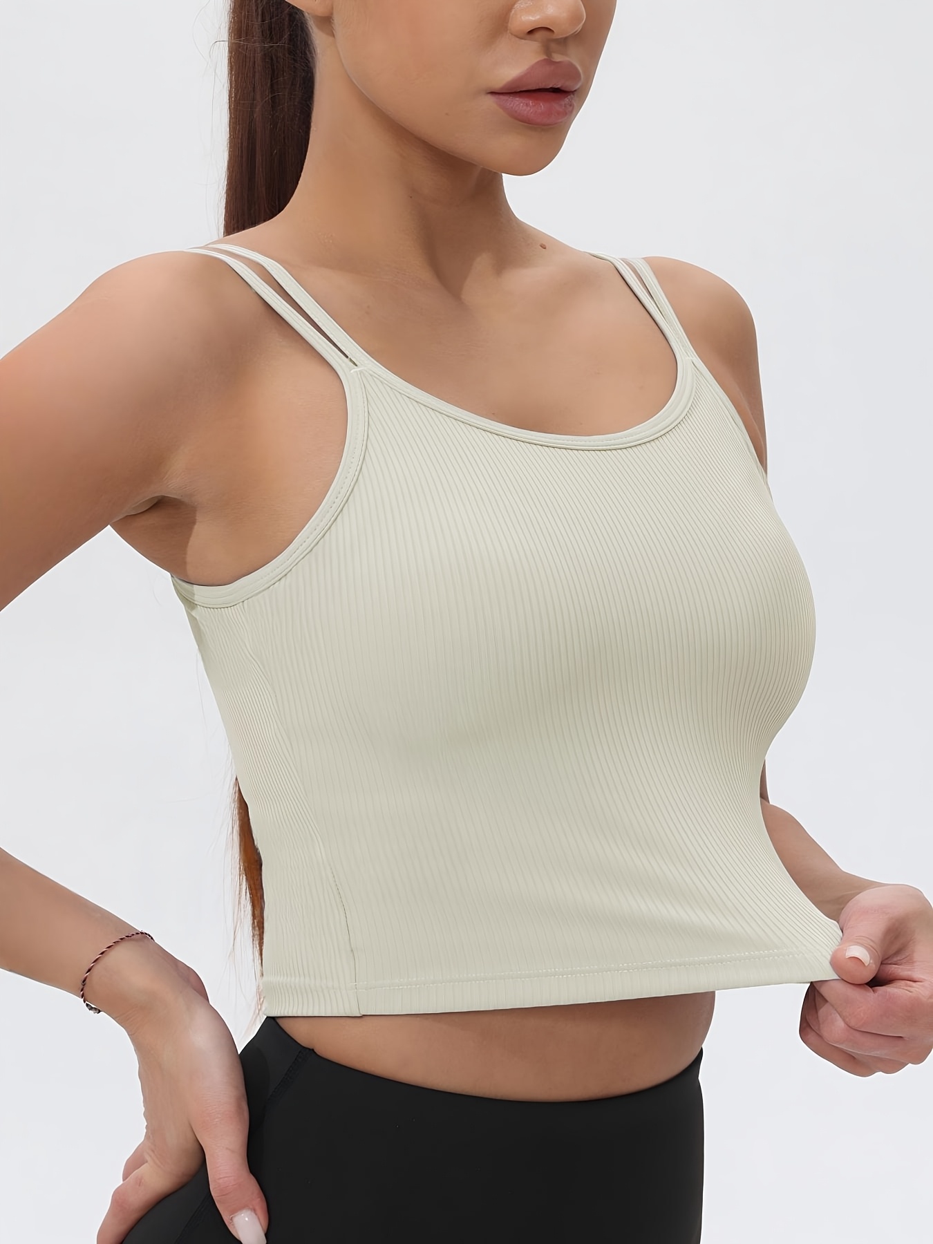 Fitfemme Women's Ribbed Sleeve - مراجعة Tank Top Ribbed وسعره