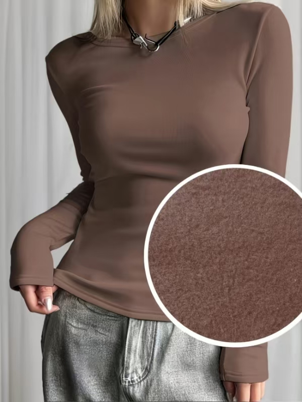 Women's Fleece Lined Base Laye - مراجعة Base Layer Top وسعره