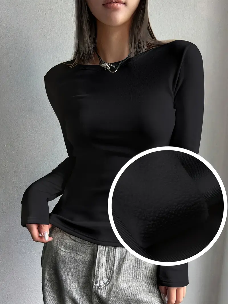 Women's Fleece Lined Base Laye - مراجعة Base Layer Top وسعره