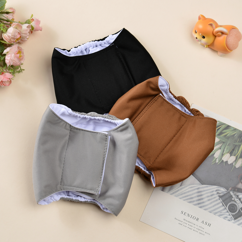 3 Pack Washable Male Dog Diape - مراجعة Multi Pack Underwear وسعره