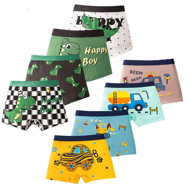 4-Pack Boy Boxer Brief High Qu - مراجعة Boxer Brief Pack Cotton وسعره